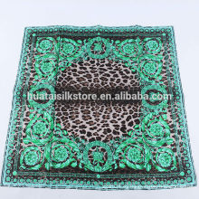 2014 nuevos productos verde paisley leopardo moda moda bufandas mujer